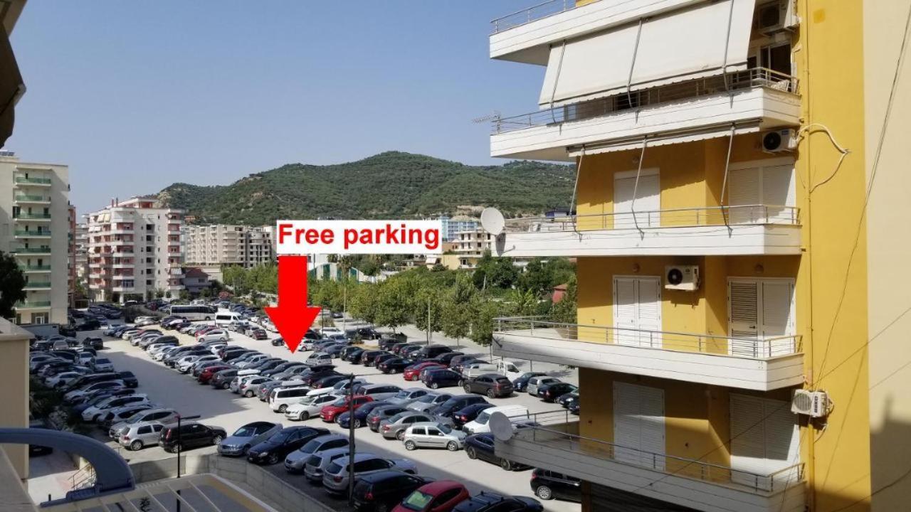 Deluxe Apartment Vlore Luaran gambar